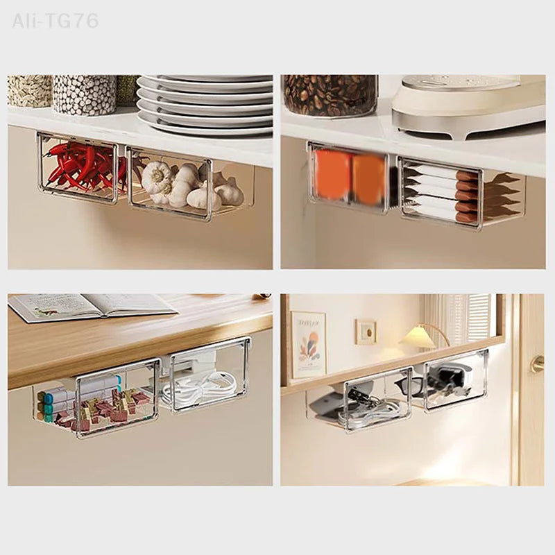 Clear Cosmetic Storage Box | Makeup & Bathroom Organizer