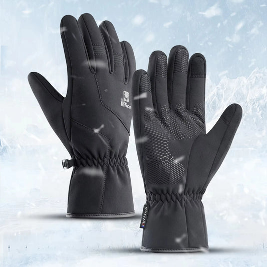 Autumn Winter Outdoor Cycling Gloves for Men Women Touchscreen Thermal Windproof Waterproof Anti-Slip Skiing Hiking Sports Glove Peaceful Pleasures Health and Wellness