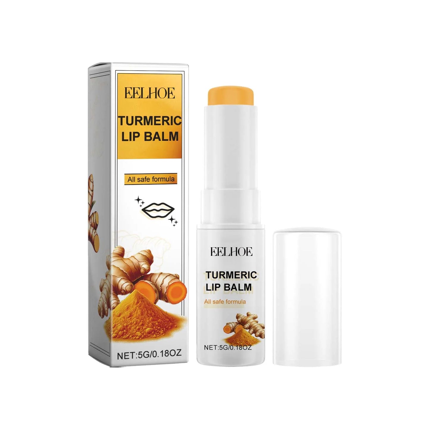 Eelhoe Turmeric Lip Balm – Darkness Removal & Moisturizing
