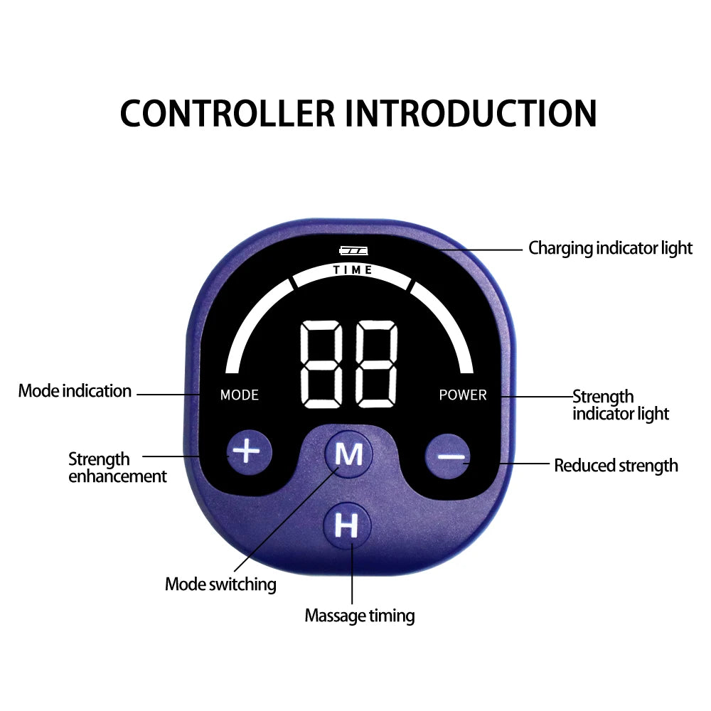 EMS Posture Corrector & Back Muscle Stimulator | 3 Modes