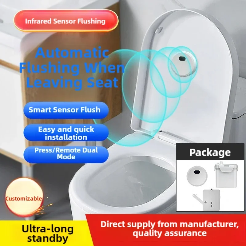 Wetips Touchless Auto Toilet Flush Sensor System | MT-051