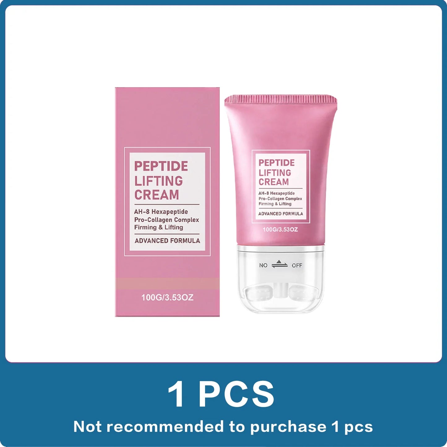 Firming Neck Cream with Roller – Lifting, Moisturizing & Brightening