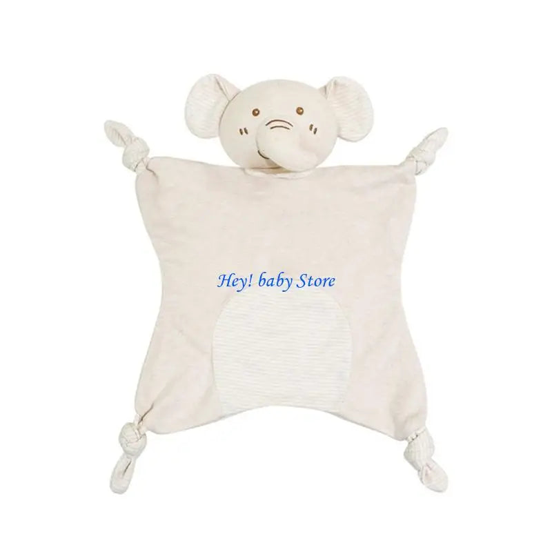 Soft Baby Security Blanket PP Cotton Animal Soothing Towel