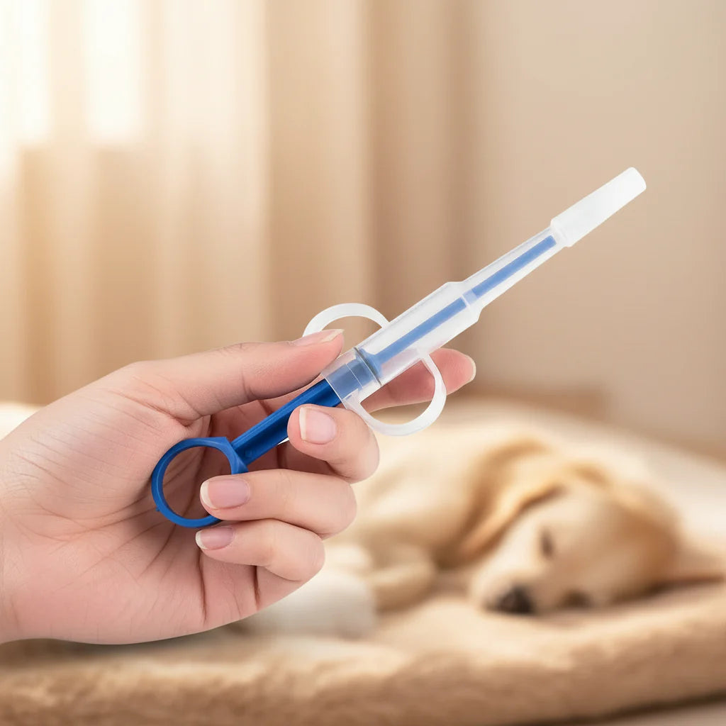 Silicone Pet Pill Popper – Cat & Dog Tablet & Liquid Feeder