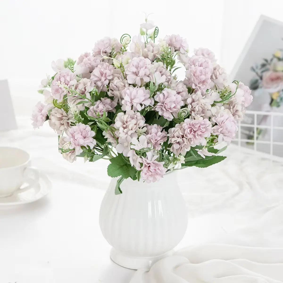 Artificial Silk Hydrangea Bouquet – Wedding & Home Décor