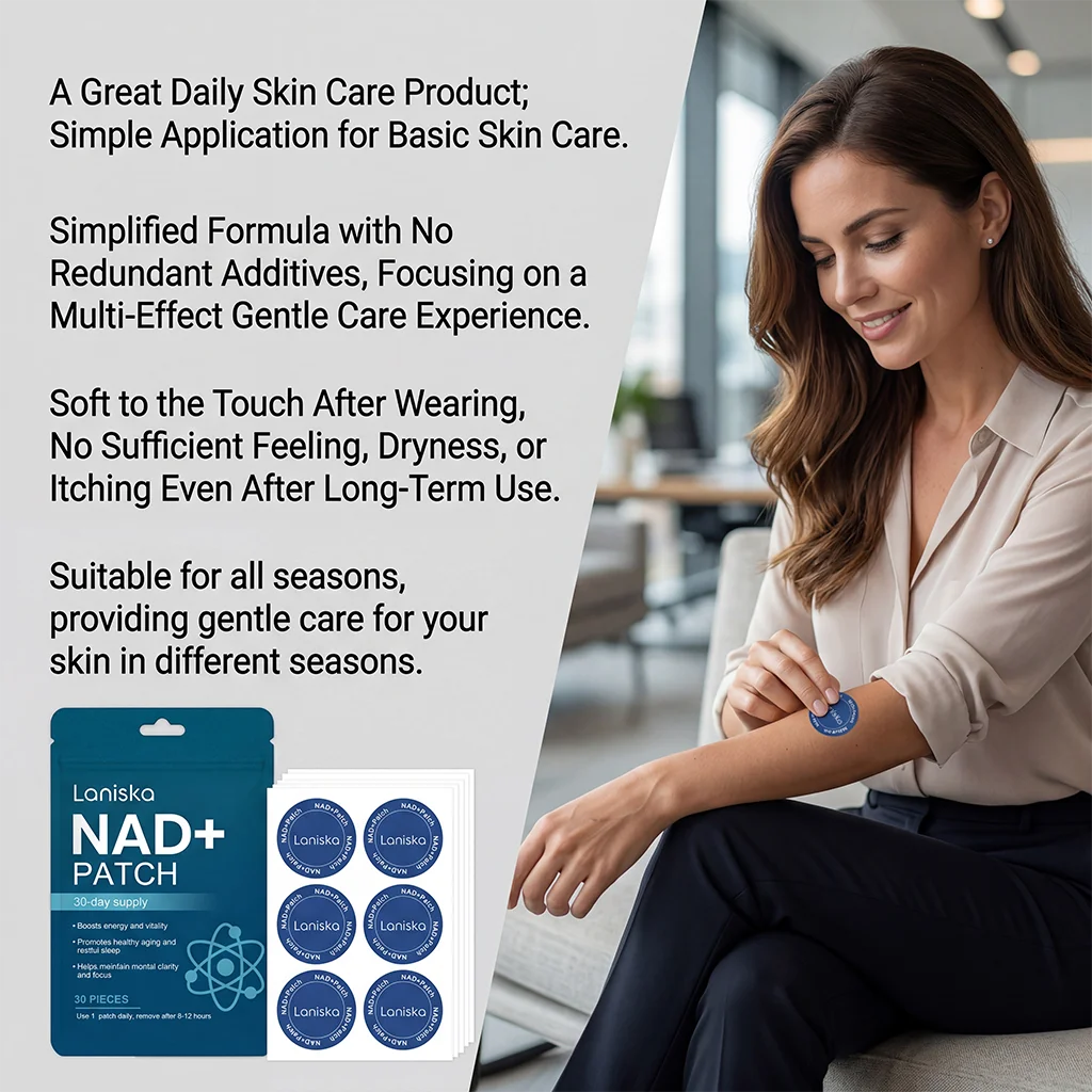 NAD+ Body Care Patches 30pc – Breathable & Long-Lasting
