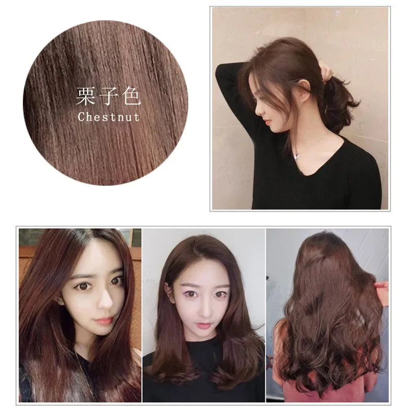 Ginger Herbal Hair Color Shampoo — Multi-Shade, Ammonia-Free, Gray Coverage | 500ml Peaceful Pleasures Health and Wellness
