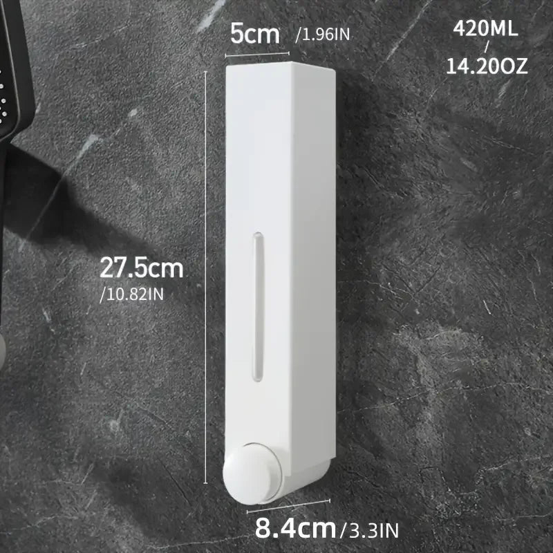 Wall-Mounted Soap Dispenser 17.65oz | Shampoo & Shower Gel