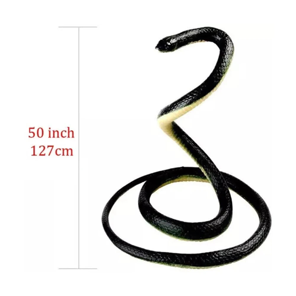 Realistic Rubber Anaconda Snake Toy – Halloween Prank Prop