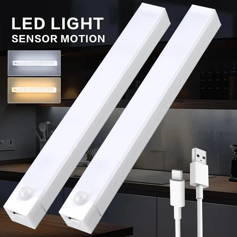 Rechargeable LED Bar Light with Motion Sensor | Cabinet & Hallway