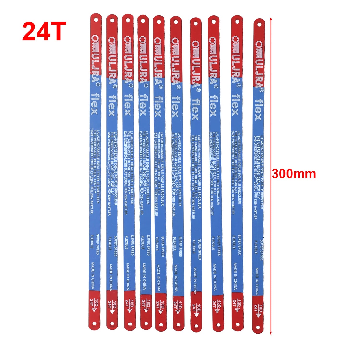 Hacksaw Blade Steel Hand Saw Blades 14T 18T 24T Bi-metal Meat Wood