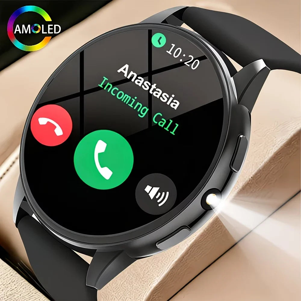 ERUN 2026 Round Smartwatch | HD Touch Screen & Wireless Calling