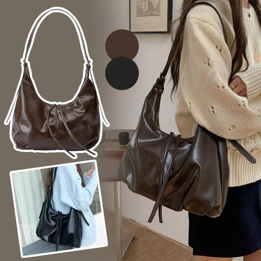 Korean Style Large Tote Bag | Women's Crossbody Shoulder Bag Women's Tote Bag Oasis Select