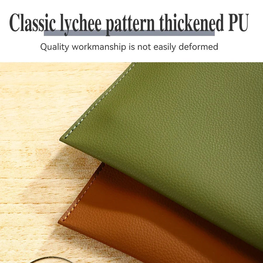 A4 Leather Document Bag | Business & School Folder Organizer