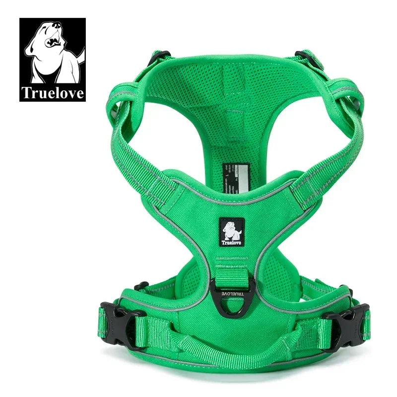 Truelove Dog Harness No Pull Pet Harness Adjustable Soft Padded Dog Vest Reflective No Choke PetVest Easy Control Handle TLH5651 Peaceful Pleasures Health and Wellness