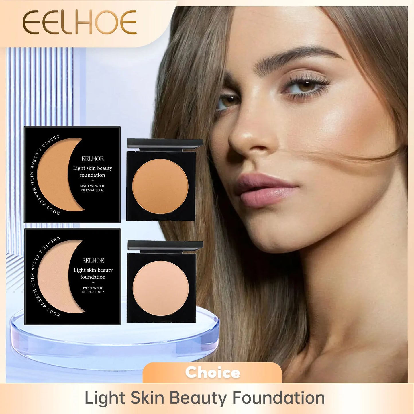 Eelhoe Matte Foundation – Full Coverage Hydrating & Waterproof