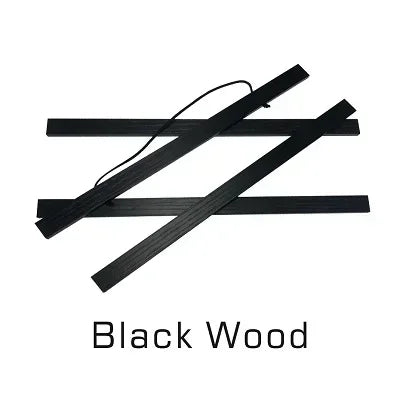 60cm 70cm 80cm 90cm Magnetic Poster Hanger Teak Pine Wood Painting Frame 5 Colors Wood Photo Frame Black White Canvas Frame Peaceful Pleasures Health and Wellness CXK-Black Wood 50cm