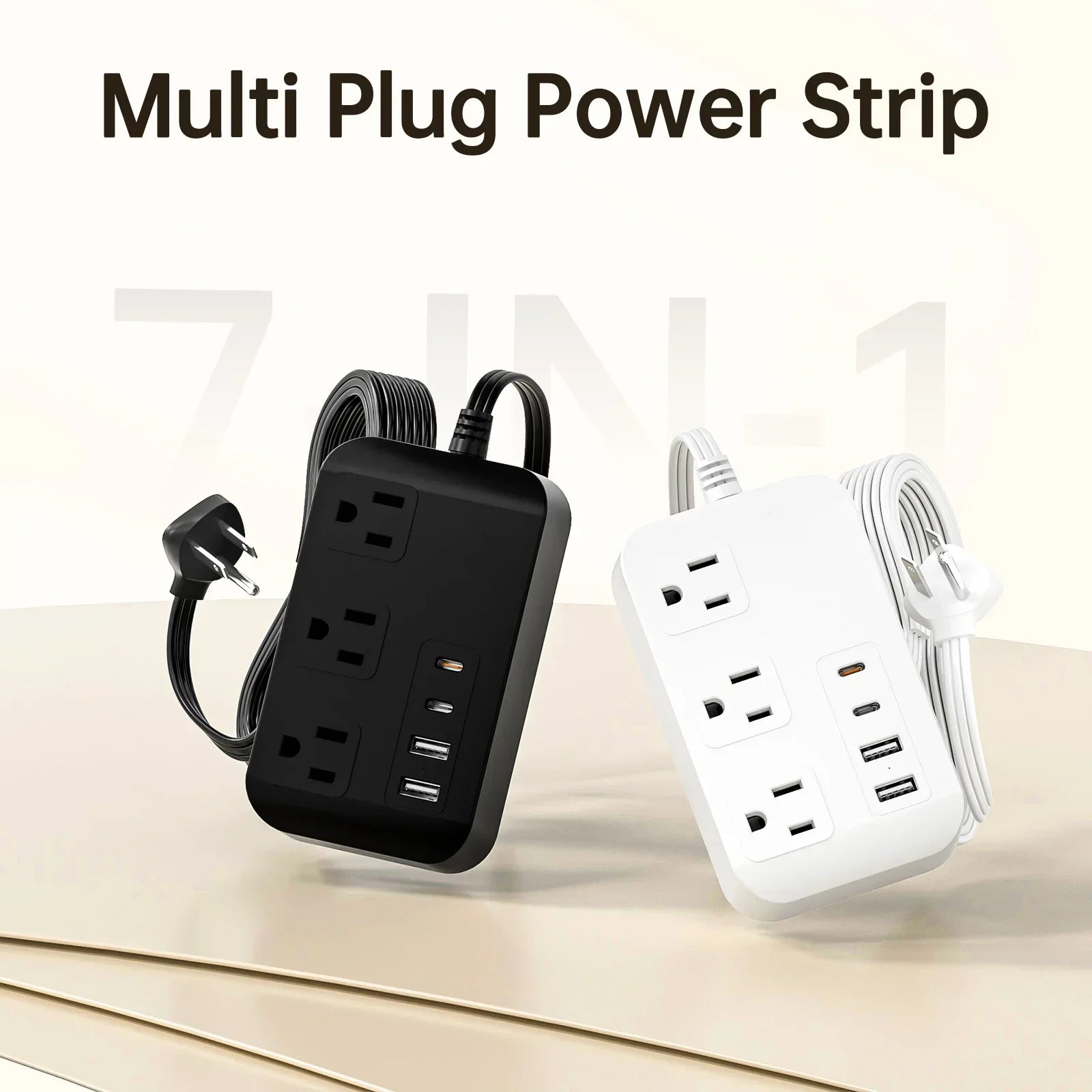 PD20W Fast Charging Power Strip | 1.5m Travel Cord Peaceful Pleasures Health and Wellness black 3 United States
