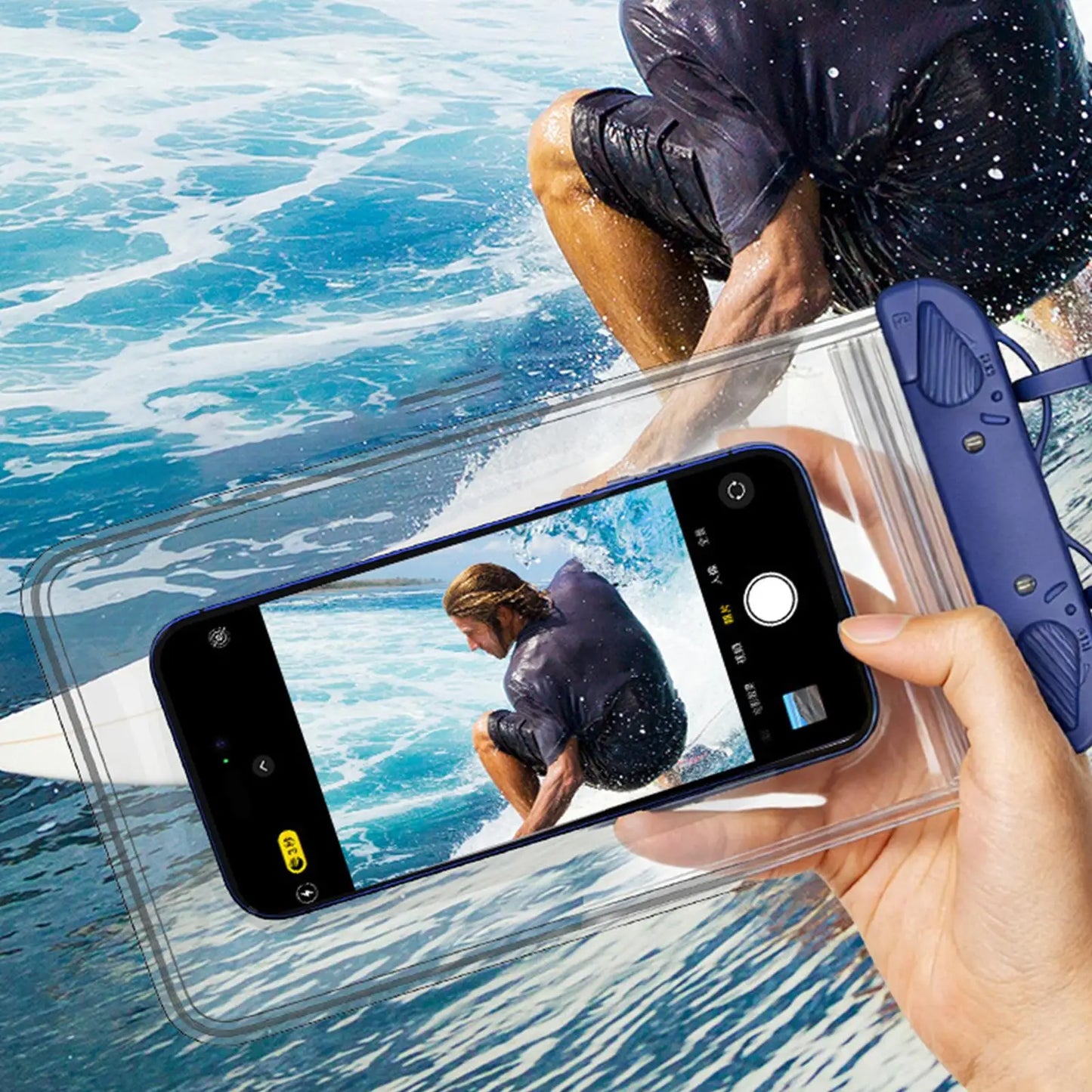 Waterproof Phone Pouch Touch Screen – Up to 7" with Lanyard