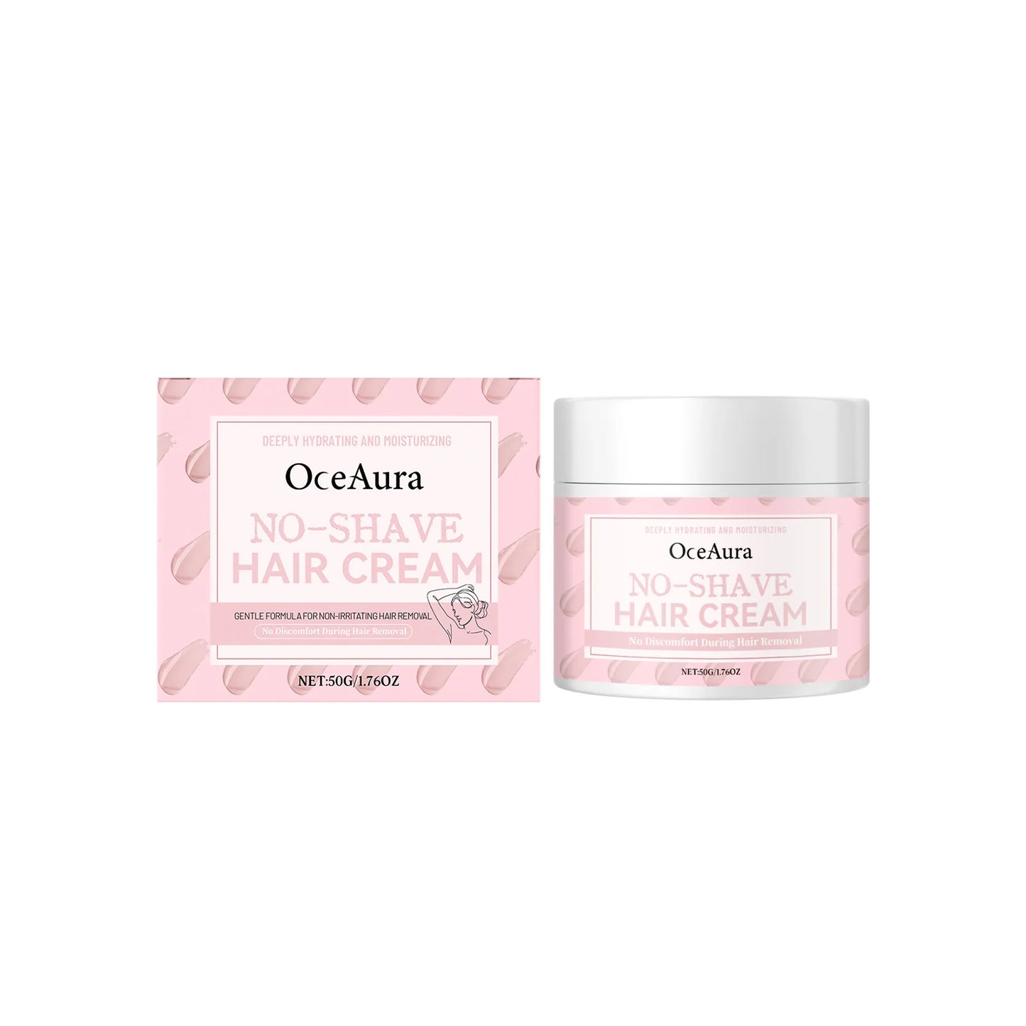 OceAura Gentle Hair Removal Cream for Men – Smooth Skin 50g