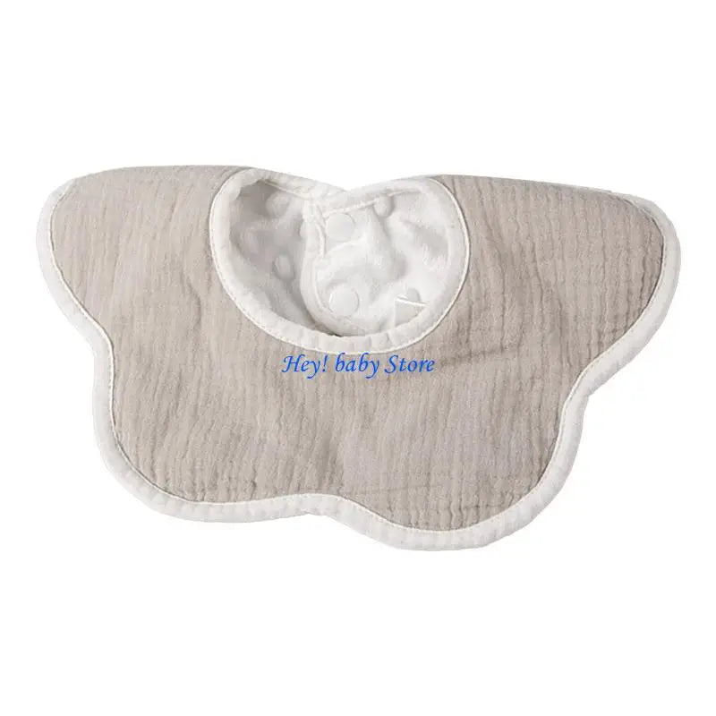 360° Rotating Baby Bib & Burp Cloth | Soft Cotton Waterproof