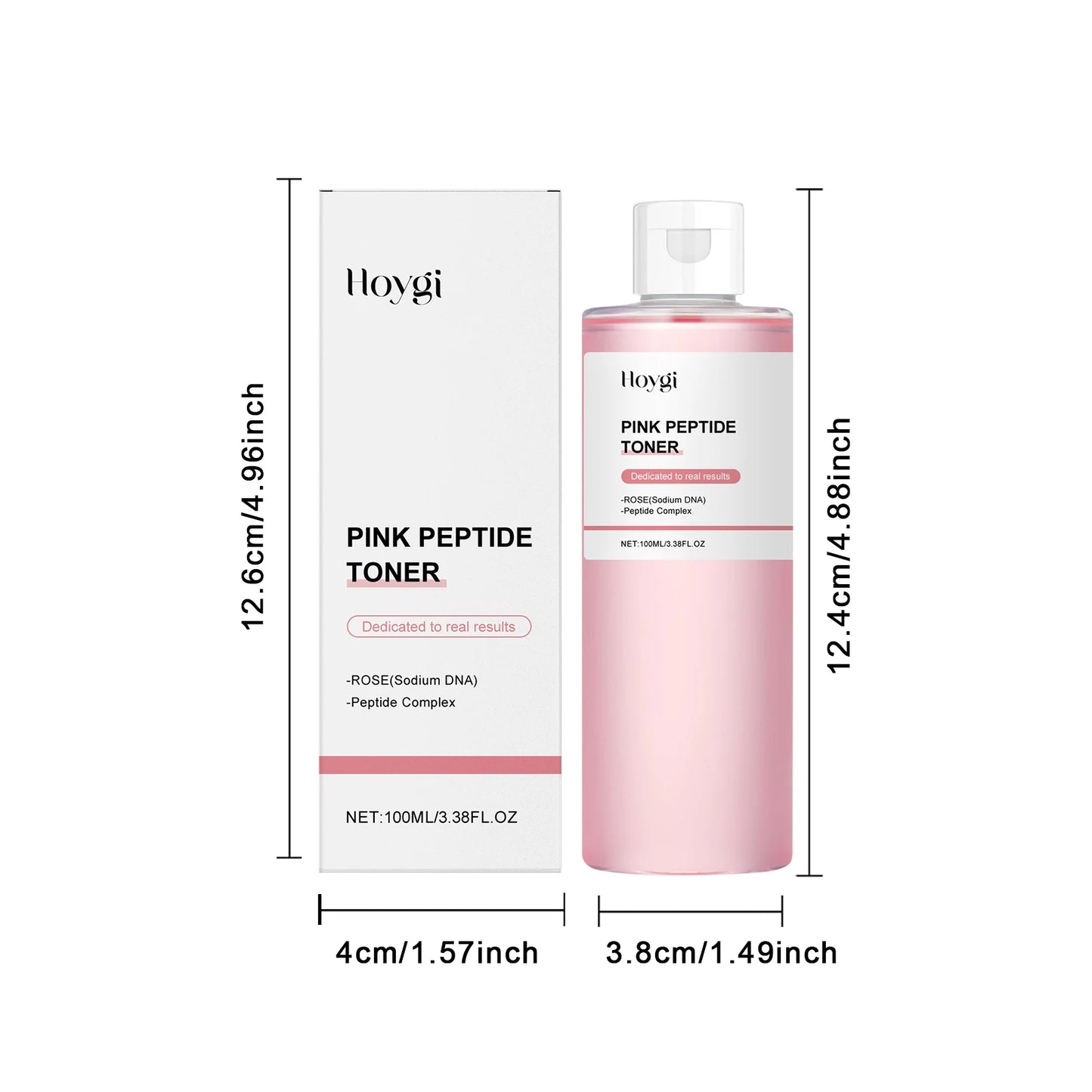 Rose Peptide Toner – Brightening, Hydrating & Soothing 100ml