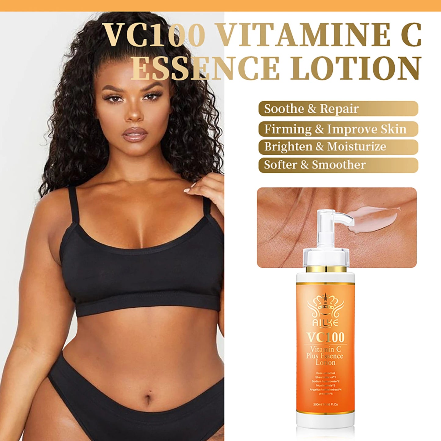 AILKE Vitamin C Brightening Skincare Set – Dark Spot & Glow