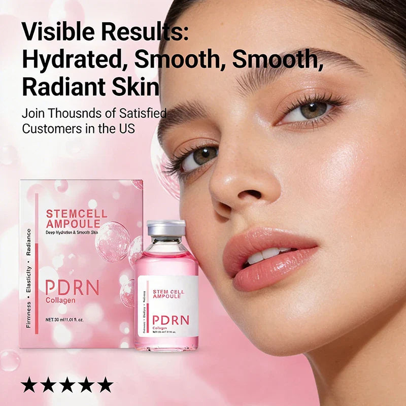 PDRN Collagen Stem Cell Facial Serum – Hydrating Ampoule 30ml