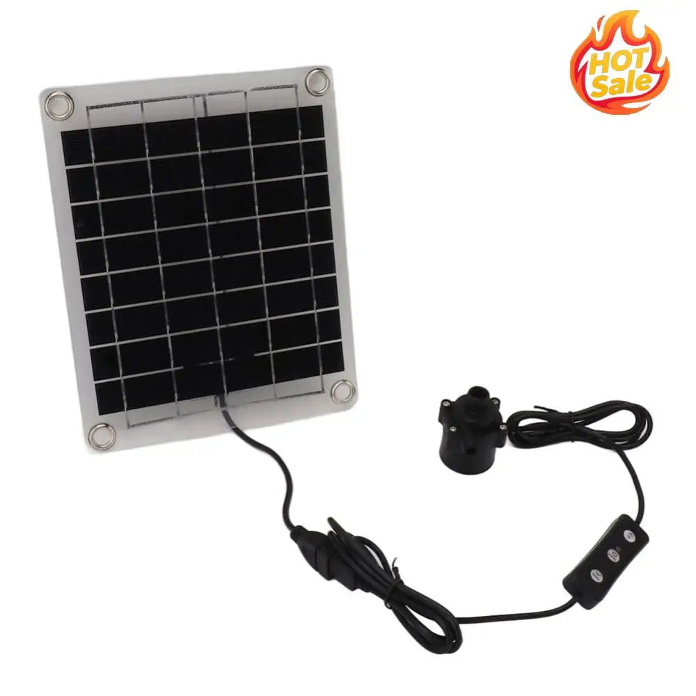 VODOOL 12V 10W Solar Water Pump Kit – Garden, Pool & Pond