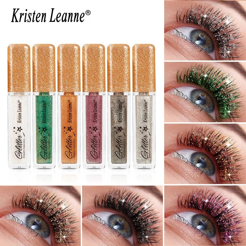 Diamond Glitter Mascara – Waterproof Lengthening 7 Colors