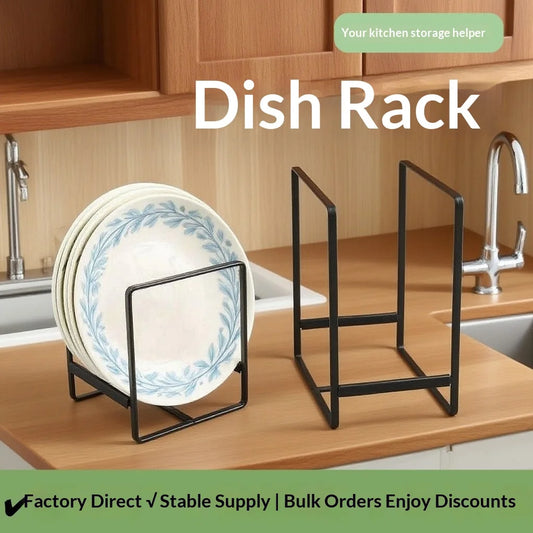 Stylish Japanese Style Space Saving Kitchen Dish Rack Plate Holder Utensil Storage Organizer Drainer Tray for Home Countertop Peaceful Pleasures Health and Wellness