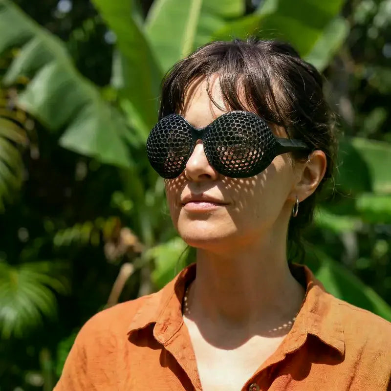 3D Printed Compound Eye Glasses – Hollow Party Photo Props