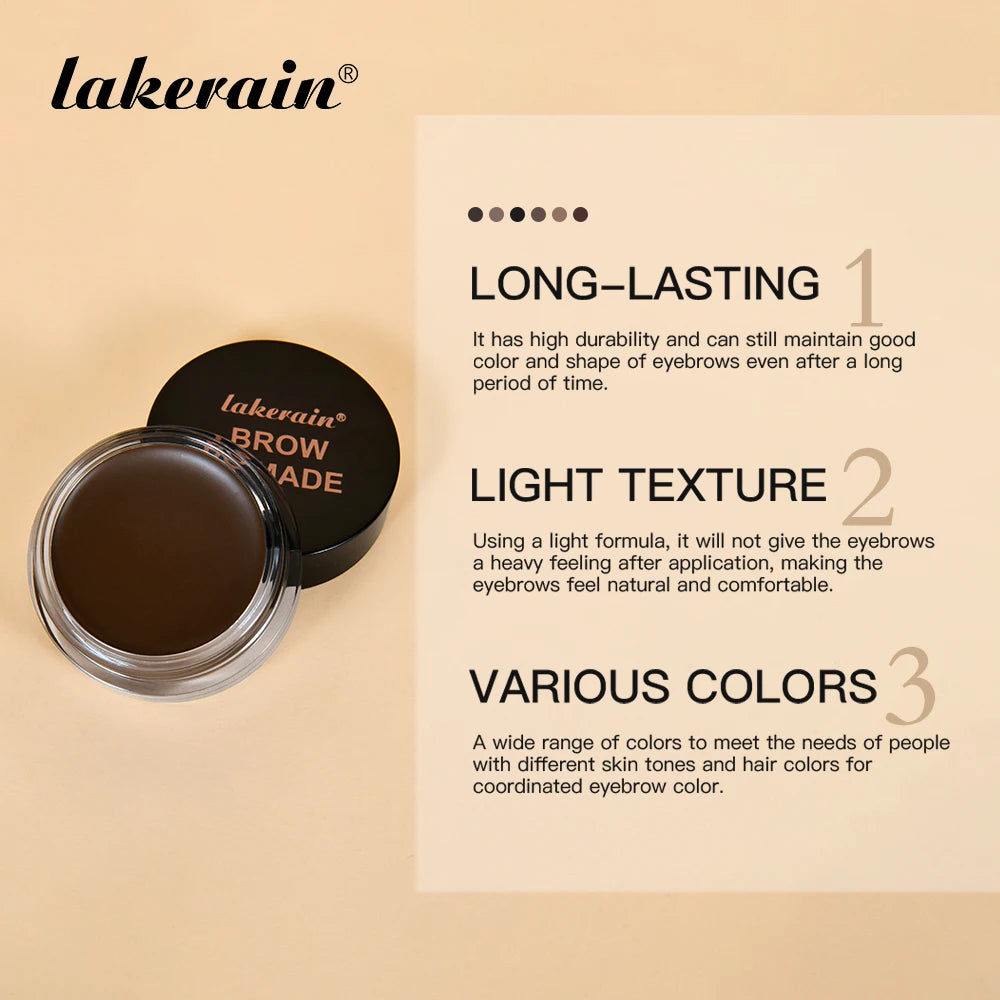 Eyebrow Pomade Enhancers Long-lasting Waterproof Eye Brows Pomade Texture Eye Brow Tint Enhancers For Women Eyebrow Cosmetics Peaceful Pleasures Health and Wellness