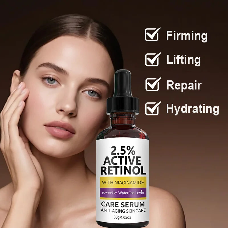2.5% Retinol Serum with Niacinamide & Hyaluronic Acid – 30g