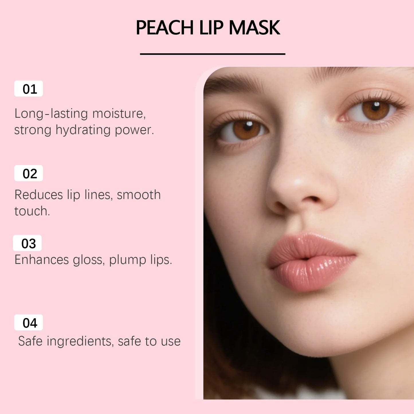 Lip Sleeping Mask Hydrating Repairing Fade Lip Fine Lines Soften Dead Skin Anti Cracked Plumping Smoothing Nourishing Lip Mask Peaceful Pleasures Health and Wellness
