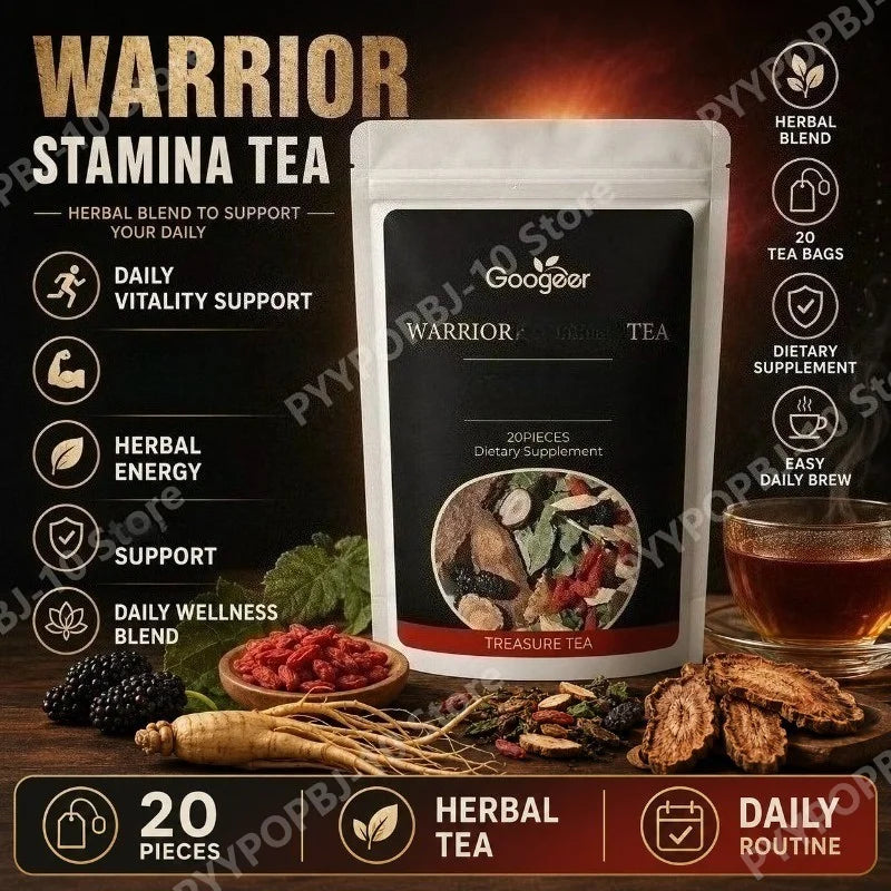 Googeer Herbal Supplement Blend | Black Mulberry & Goji Berry 20 Bags