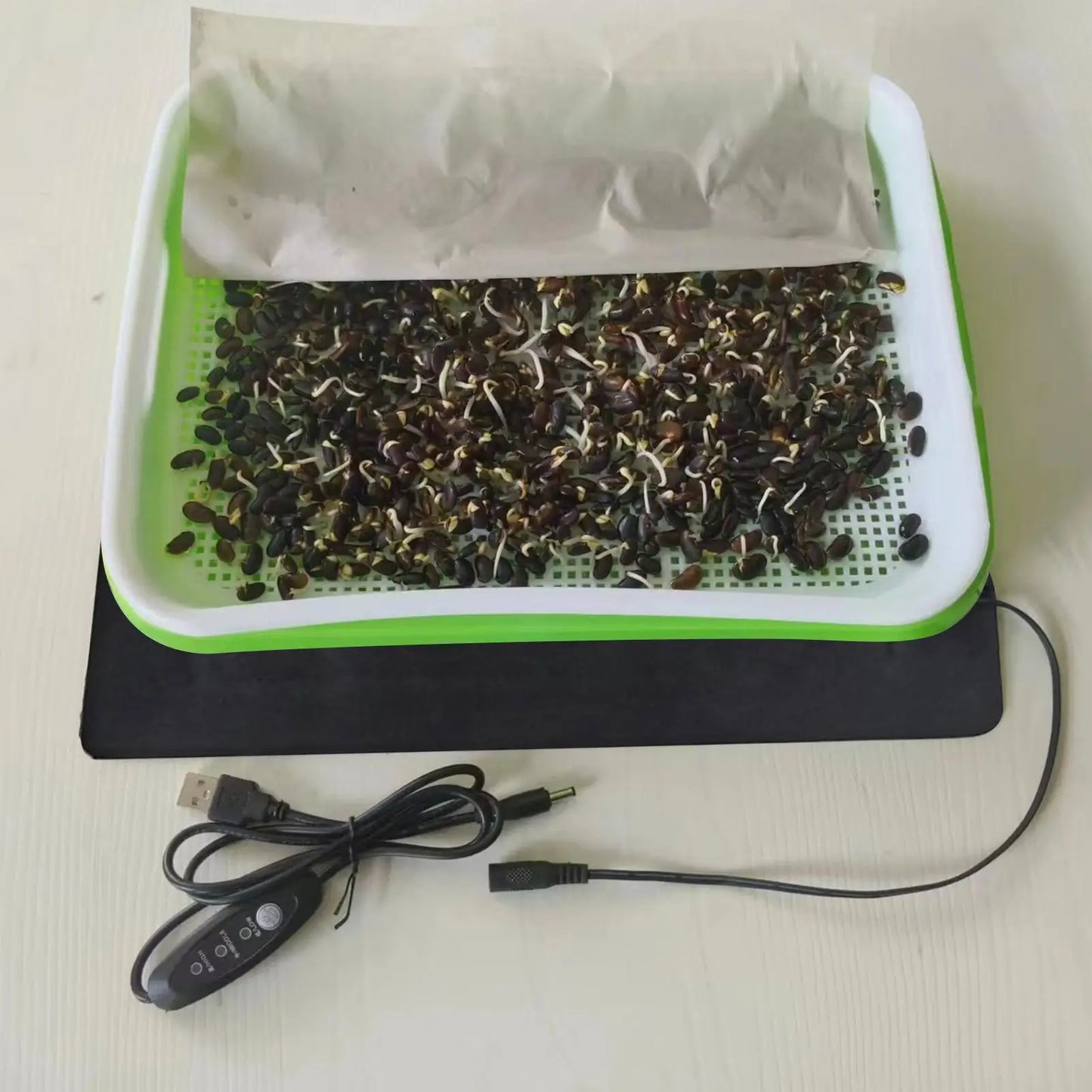 USB Plant Heat Mat 8.5W | Seedling & Reptile Warming Pad