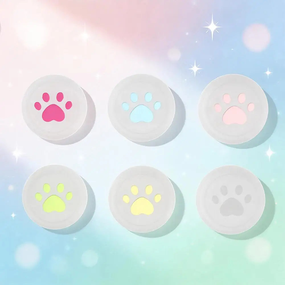 Silicone Button Cap for Tamagotchi Paradise – Paw Print Joystick Cover Peaceful Pleasures Health and Wellness