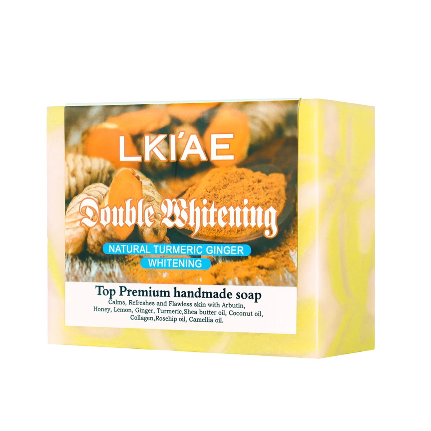 AILKE Turmeric Whitening Soap with Honey & Glycerin – 150g