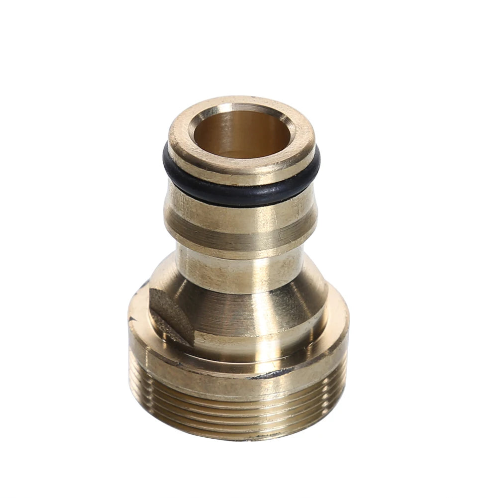 Brass Faucet Tap Connector – 23mm Hose Irrigation Adapter Peaceful Pleasures Health and Wellness