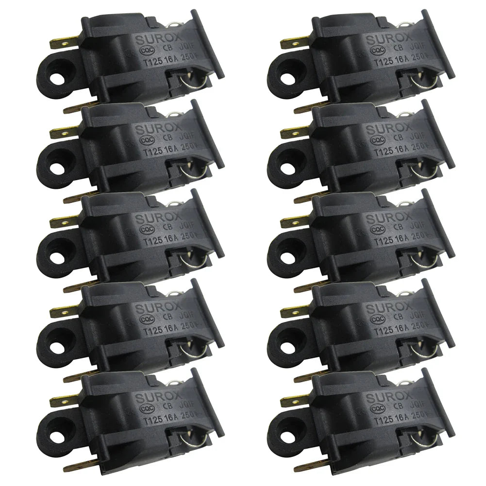 10-Pack Kettle Thermostat Switch XE-3 JB-01E 16A 250V Replacement