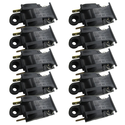 10-Pack Kettle Thermostat Switch XE-3 JB-01E 16A 250V Replacement Kettle Replacement Switch Oasis Select 10pcs