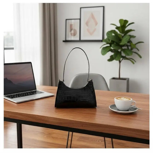 Women's PU Leather Underarm Bag – Retro Shoulder Tote Clutch Shoulder Bag Oasis Select