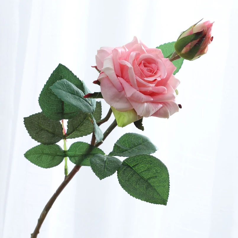 Artificial Silk Rose Bouquet for Home & Wedding Decor
