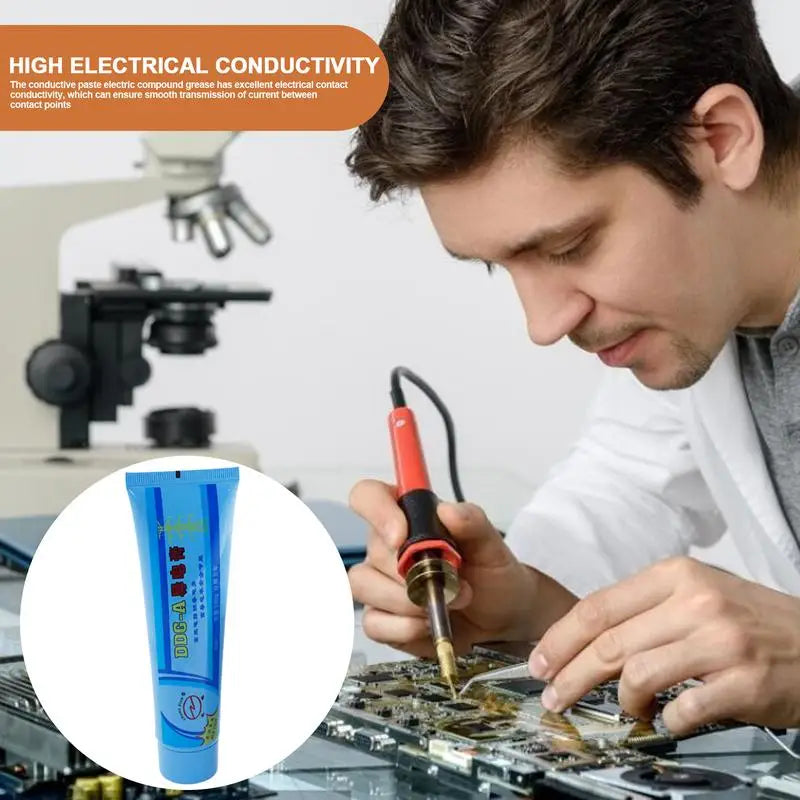 Electrical Grease 100g Electrical Contact Lubricant Grease Electronics Lubricant for Electrical and Automotive Applications Peaceful Pleasures Health and Wellness