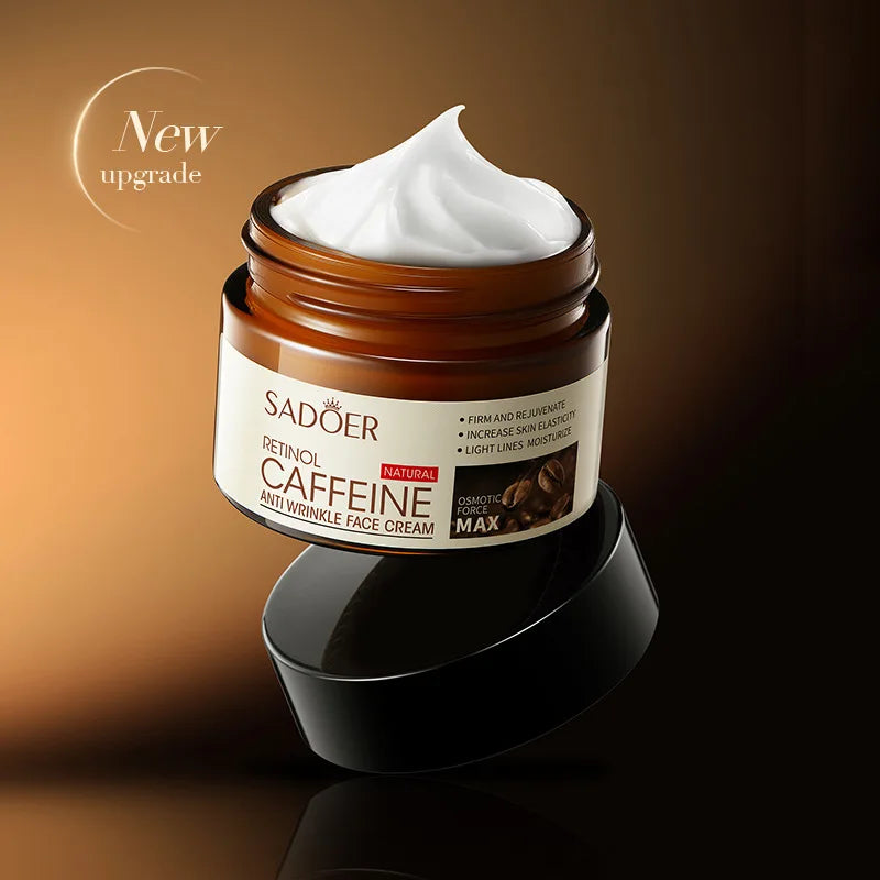 SADOER Retinol & Caffeine Anti-Wrinkle Face Cream 50g