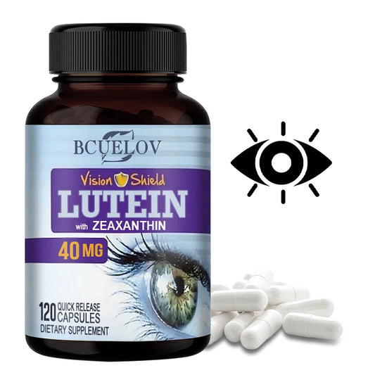 Lutein & Zeaxanthin Eye Softgels | Vision & Macula Support Eye Health Supplement Peaceful Pleasures Health and Wellness