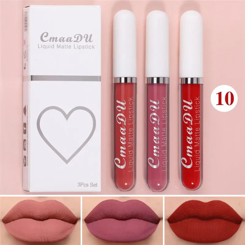 IFANYUO 6-Pc Matte Liquid Lipstick Set – Waterproof Velvet Lip Gloss