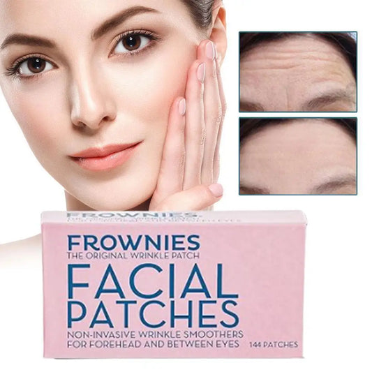 Anti-Wrinkle Patches – Forehead & Face Lifting, 144pcs Anti-Wrinkle Patches Peaceful Pleasures Health and Wellness