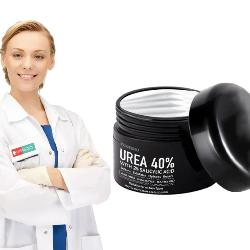YURHERSU 40% Urea Foot Cream – Deep Moisturizing Heel Repair